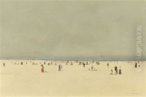 Sand, Sea And Sky, A Summer Phantasy by John Atkinson Grimshaw