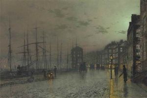 Clyde Shipping by John Atkinson Grimshaw