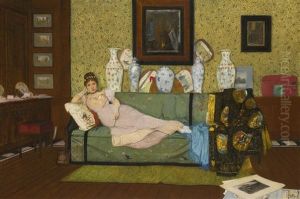 A Reverie, In The Artist's House by John Atkinson Grimshaw