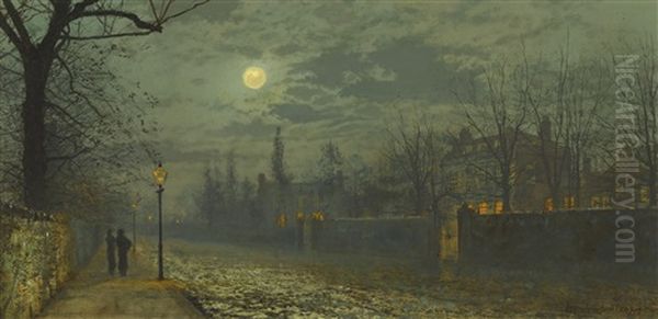 A Moonlit Walk - view 1