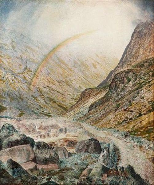 A Mountain Road, Flood Time - view 1