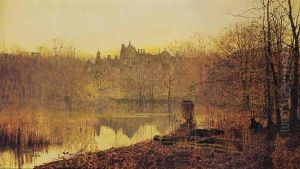 Evening Gold by John Atkinson Grimshaw