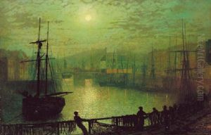 Whitby From The Quay by John Atkinson Grimshaw