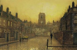 An Idyll Of Old Chelsea by John Atkinson Grimshaw