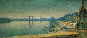 A View Of Rouen by John Atkinson Grimshaw