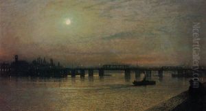 Battersea Bridge by John Atkinson Grimshaw