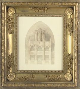 Design For An Organ Case by Henry Bailey