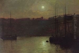 Scarborough At Sunset