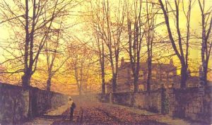 Evening Gold by John Atkinson Grimshaw