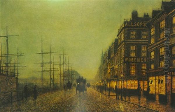 Rainy Evening, Liverpool - view 1