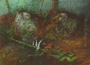 Newlay Wood, Leeds by John Atkinson Grimshaw