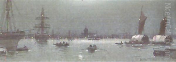Abendstimmung Am Hafen - view 1