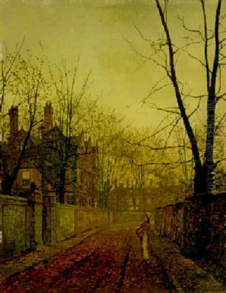 A Lane In Autumn - view 1