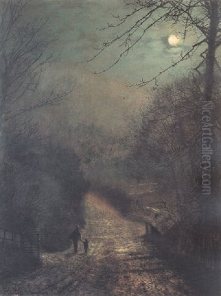 A Moonlight Path - view 1