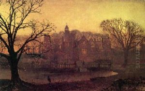 The Deserted Country Estate by John Atkinson Grimshaw