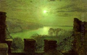 Roundhay Park From The Castle
