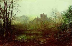 An October Afterglow by John Atkinson Grimshaw