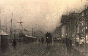 The Custom House, Liverpool by John Atkinson Grimshaw