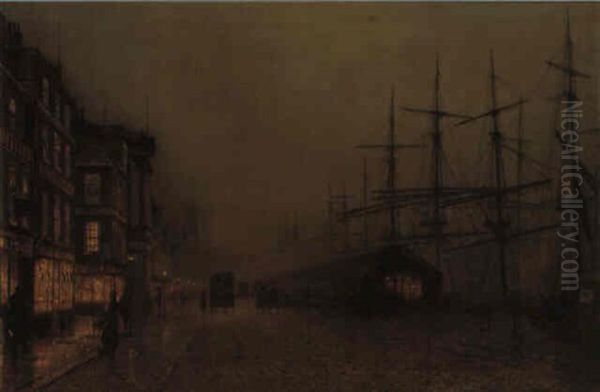 Shops And Ships, Clydeside, Glasgow - view 1