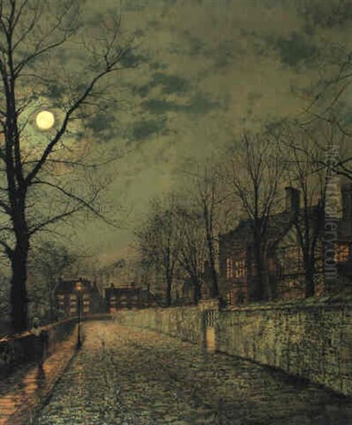 Moonlit Road - view 1