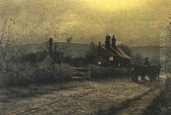 A Country Road, Near Leeds - view 1