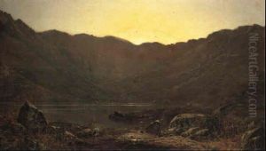 The Haunt Of The Heron by John Atkinson Grimshaw