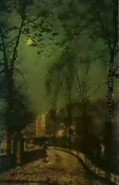 A Moonlit Road - view 1