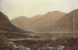 A Loch At Evening A Loch At Evening