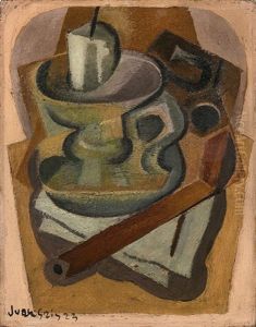 Le Bougeoir by Juan Gris