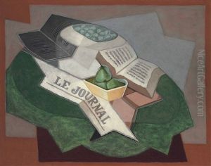 Le Tapis Vert by Juan Gris