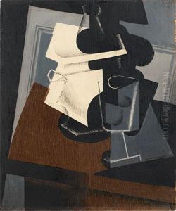 Nature Morte Sur Une Table by Juan Gris