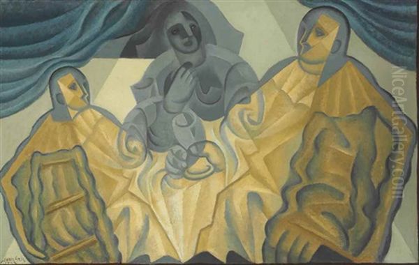 Les Trois Masques - view 1