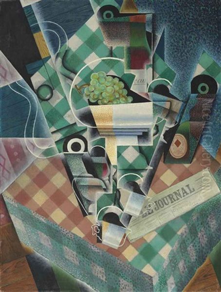 Nature Morte A La Nappe A Carreaux - view 1