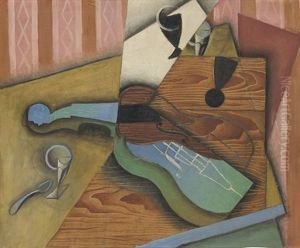 Le Violon by Juan Gris