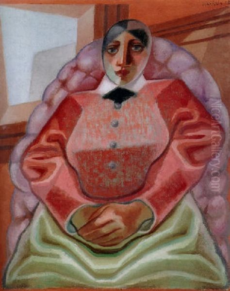 Femme Dans Un Fauteuil - view 1