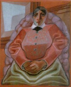 Femme Dans Un Fauteuil