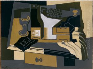 Le Moulin A Cafe by Juan Gris