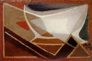 Bol Et Pipe by Juan Gris