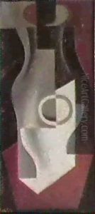Carafe Et Verre by Juan Gris