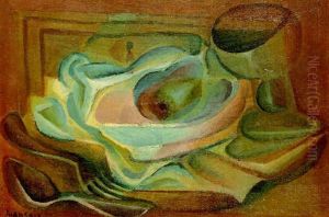 Tenedor Y Cuchara by Juan Gris