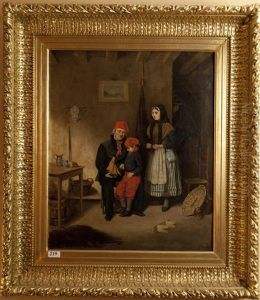 La Famille Du Pecheur Breton by Ernest Henry Griset