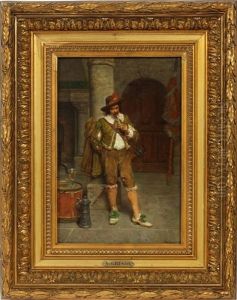 Man Smoking Pipe