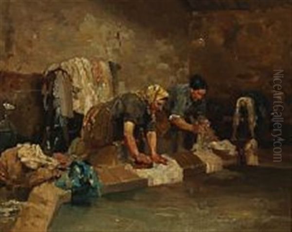 Washer Women At Work - view 1