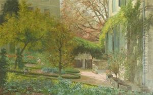 Vue Sur Un Jardin Vue Sur Un Jardin
