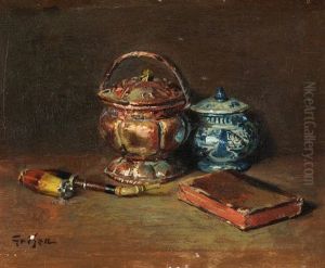 Tabatiere Et Pipe by Francois Adolphe Grison