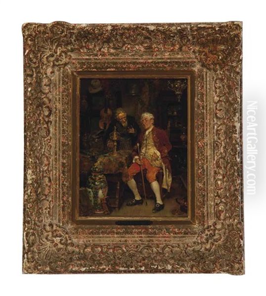 A Connoisseur Considering A New Purchase - view 1