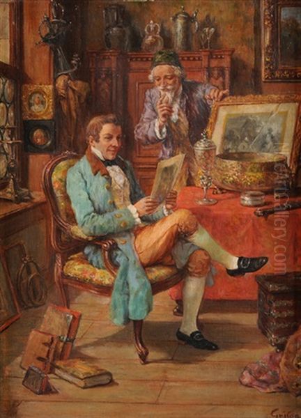 Der Besuch Beim Antiquar - view 1