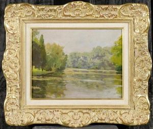 Flusslandschaft Flusslandschaft