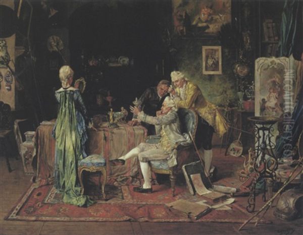 The Collector In An Interior - view 1