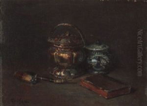 Tabatiere Et Pipe by Francois Adolphe Grison